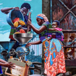 Daniel Onguene, Passage de balais, 2020