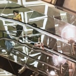 Hon Cheung Chui, Hong Kong, Escalator - Reflections