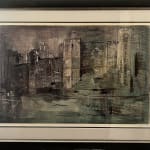 John Piper, Caernarvon Castle I, 1971