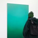 Emmanuelle Leblanc, Diffuse vert-viridian, 2019