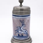 Große Lackvase mit Chinoiserie