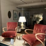 Guglielmo Ulrich, A Pair of Italian Armchairs, Circa 1960s