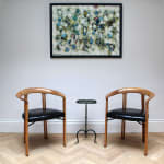 Franco Poli, A pair of Ulna Dining Chairs, Circa 1980