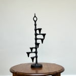 Rennie Mackinosh, A Pair of Bakelite Candle Holders, Circa 1930s