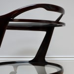 Cesare Lacca, A Brass and Mahogany Drinks Trolley, Circa 1950s