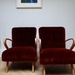 Guglielmo Ulrich, A Pair of Italian Armchairs, Circa 1960s
