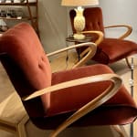 Guglielmo Ulrich, A Pair of Italian Armchairs, Circa 1960s