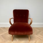 Guglielmo Ulrich, A Pair of Italian Armchairs, Circa 1960s