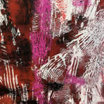 William Gear, Pink and Red Verticals, 1959
