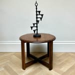 Rennie Mackinosh, A Pair of Bakelite Candle Holders, Circa 1930s