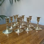 Rennie Mackinosh, A Pair of Bakelite Candle Holders, Circa 1930s