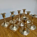 Rennie Mackinosh, A Pair of Bakelite Candle Holders, Circa 1930s