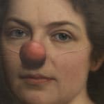 Hans-Peter Feldmann, Man and Woman with red nose