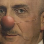 Hans-Peter Feldmann, Man and Woman with red nose