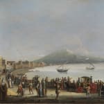 PIETRO FABRIS, View of Naples from Mergellina, 1775 - 1780