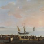 PIETRO FABRIS, View of Naples from Mergellina, 1775 - 1780