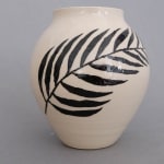 John Burgess, White Fern Vase, 2022