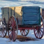 Gary Morrow, Winter Wagons, 2021
