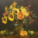 Elizabeth Robbins, Sunflowers and Apples