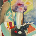 Sally Michel Avery, Lady and Little Flower, 1982