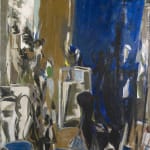 Janice Biala, Still Life with Ellie (Poindexter), 1957
