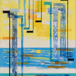 Irene Rice-Pereira, The Illuminated Content, c. 1960-61