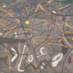 Perle Fine, Beneath the Surface, Painting #23, 1950