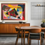 Werner Drewes, Comp 1967 Mural Study, 1938-39