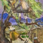 Anne Kutka McCosh (1902-1994), Untitled (Children in Tree)