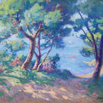 Paul Madeline, Les pins á Loguivy, 1913