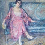 William Malherbe, Portrait de Mademoiselle R. Lequien, 1914