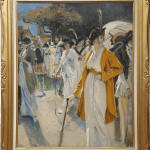 François Léopold Flameng, Les Élégantes à Deauville