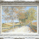 Achille Laugé, Route à Cailhau en automne