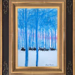 André Brasilier, Petite Forêt Bleue, 1981