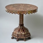 TABLE WITH “ENCONCHADO” INLAY, Peru, 17Th Century