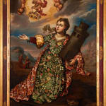 OUR LADY OF THE ROSARY OF POMATA, Unidentified artist, Lake Titicaca workshop (Bolivia), 1730