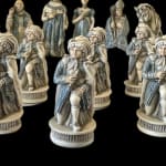 Nigri Scacchi, Italian Hand Painted Chess Set - 'Napoleone Imperatore', 2007