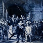 Caroline Hartman, Nightwatch after Rembrandt, 2023