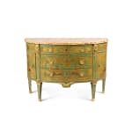 Charles Topino (1742-1803), Commode 1/2 lune, 18 ème