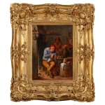 Charles Topino (1742-1803), Commode 1/2 lune, 18 ème
