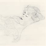 Gustav Klimt, Sleeping Woman, 1907