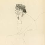 Gustav Klimt, Wantoness (Study of a Head), 1919