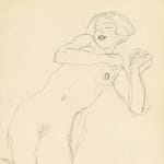 Gustav Klimt, Wantoness (Study of a Head), 1919