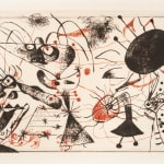 Joan Miró, Série Noire et Rouge, 1938