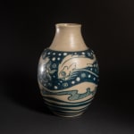 Galileo Chini, Newt Vase, c. 1900