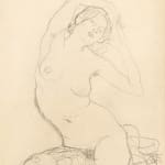 Gustav Klimt, Wantoness (Study of a Head), 1919