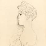 Gustav Klimt, Portrait of Adele Bloch-Bauer Standing, 1908-1914