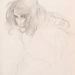 Gustav Klimt, Wantoness (Study of a Head), 1919