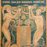 Galileo Chini, Newt Vase, c. 1900