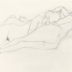 Gustav Klimt, Sleeping Woman, 1907